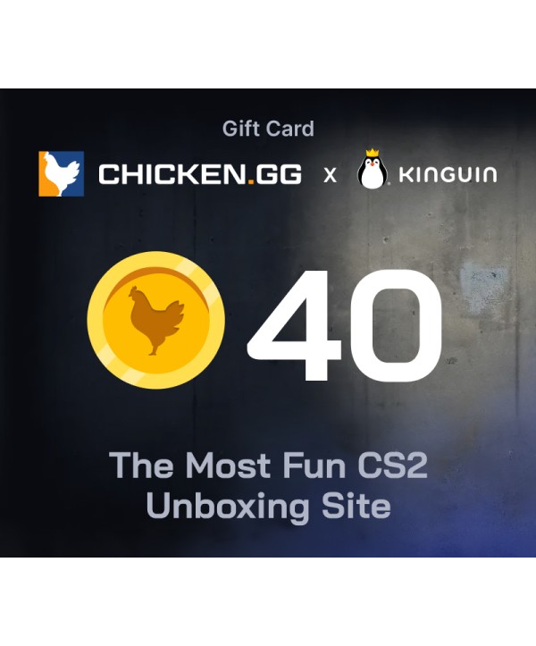 Chicken.GG 40 Tokens Key GLOBAL